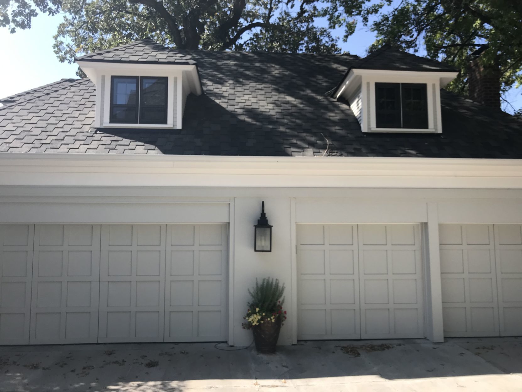 The garage
